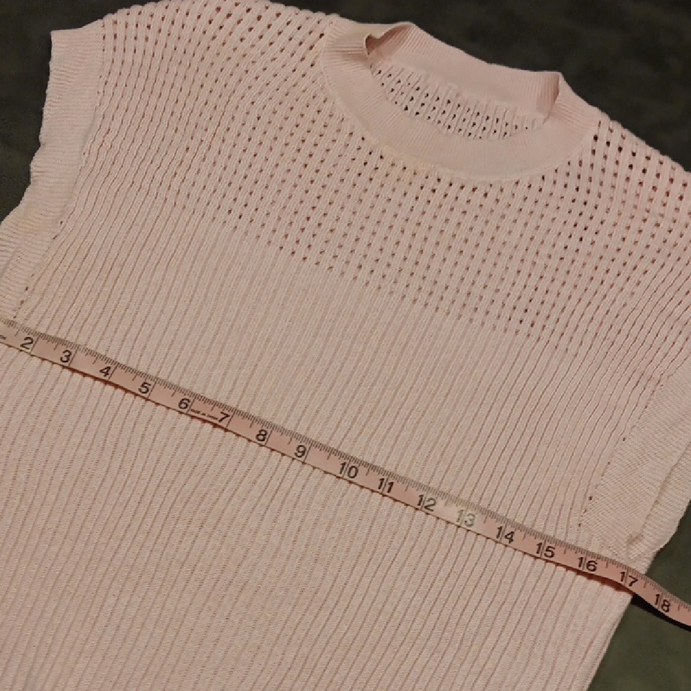 NWOT! Beautiful Pink Knit Maxi Dress - Picture 10 of 12